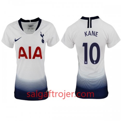 Tottenham Hotspur Fodboldtrøjer Kane 10 Dame Hjemmebanesæt 2018/19 Kort ærmer Tottenham Hotspur Fodboldtrøjer Kane 10 Dame Hjemmebanesæt 2018/19 Kort ærmer